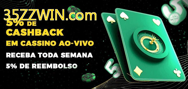 Promoções do cassino ao Vivo 35ZZWIN.com